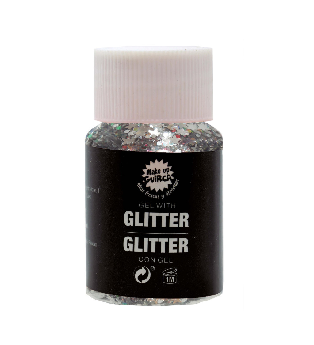 Černé glitry