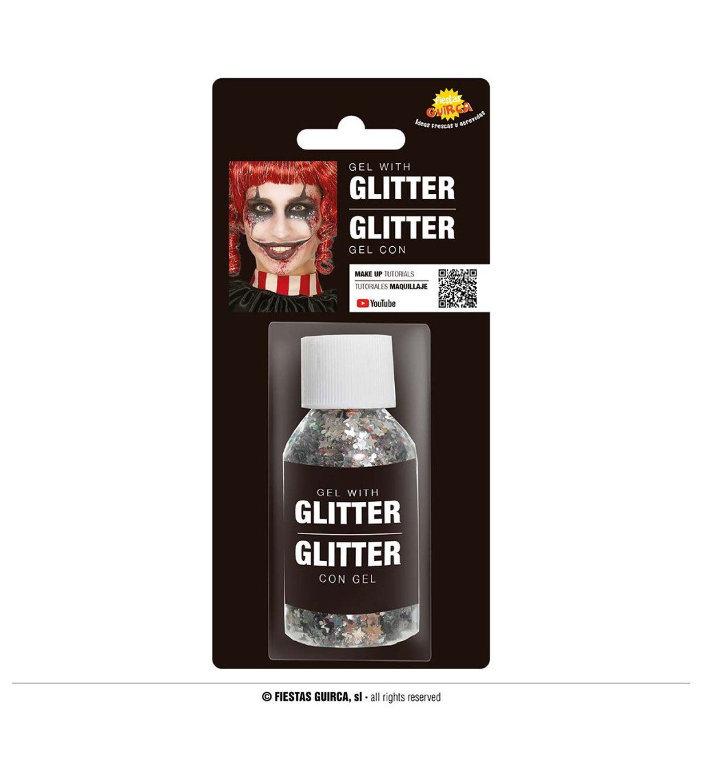 Černé glitry