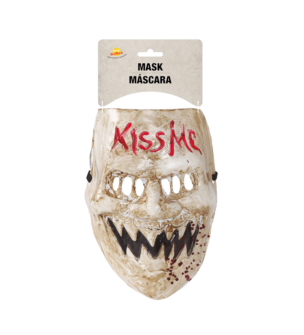 PVC maska -  Kiss Me