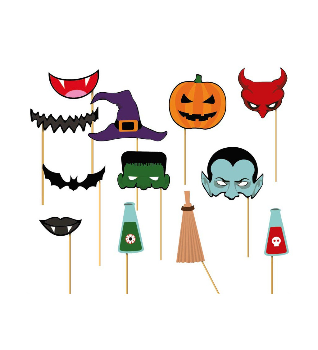 Fotostěna na Halloween