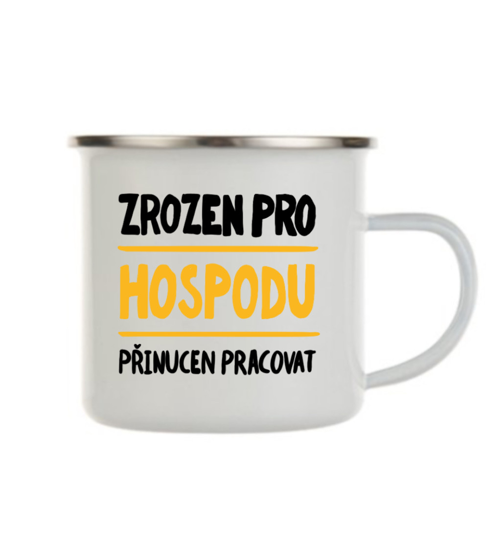 Plecháček bílý Zrozen pro hospodu