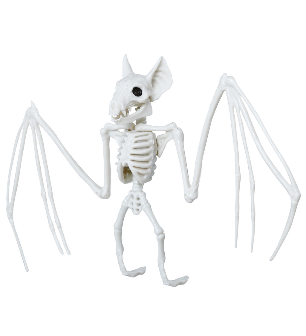 Halloweenská kostra netopýra
