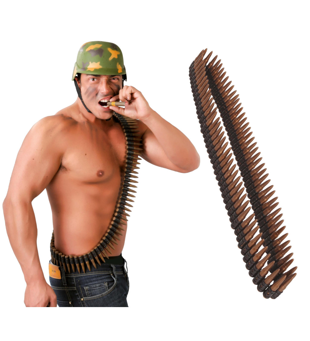 Pás s náboji – 140 cm