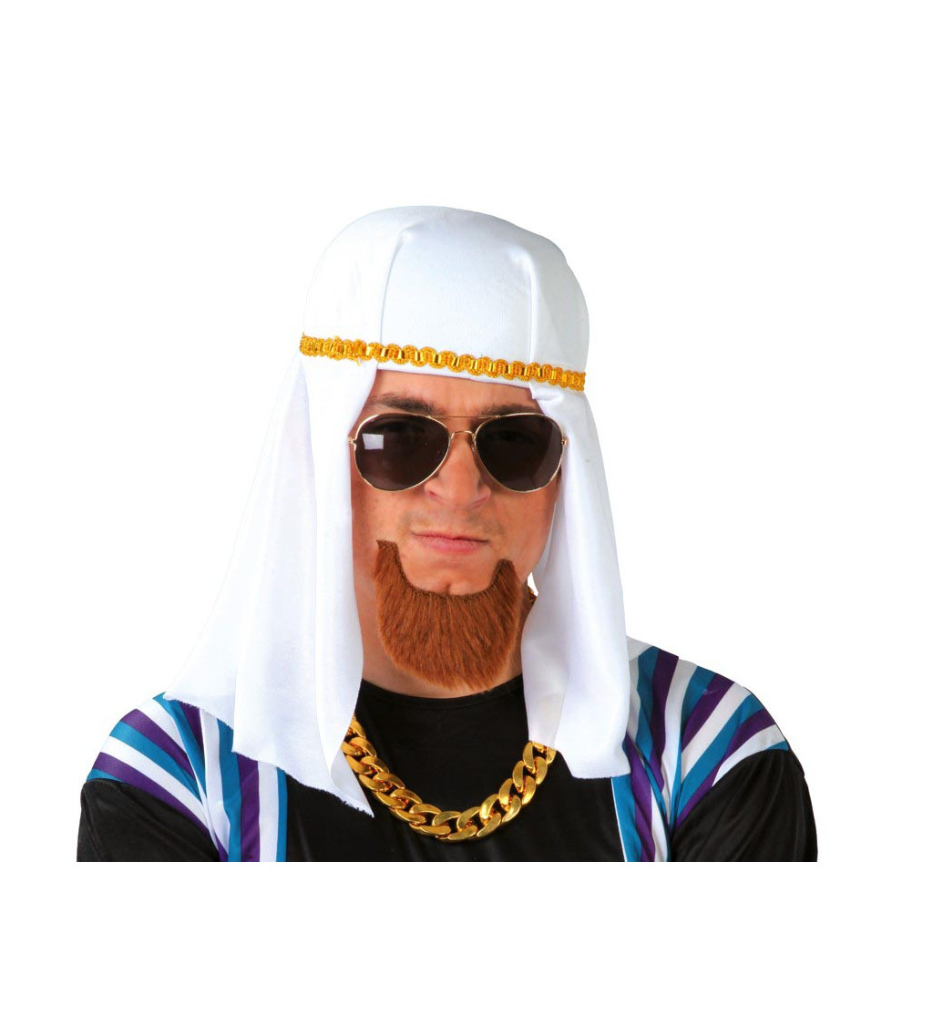 Pokrývka hlavy Arab - bílá