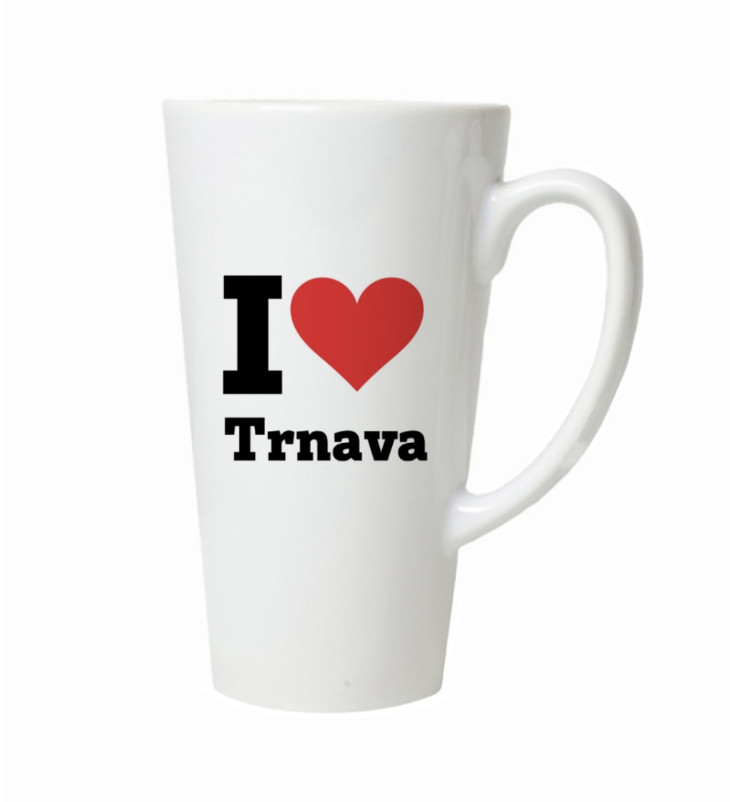 Latte hrnek I love Trnava