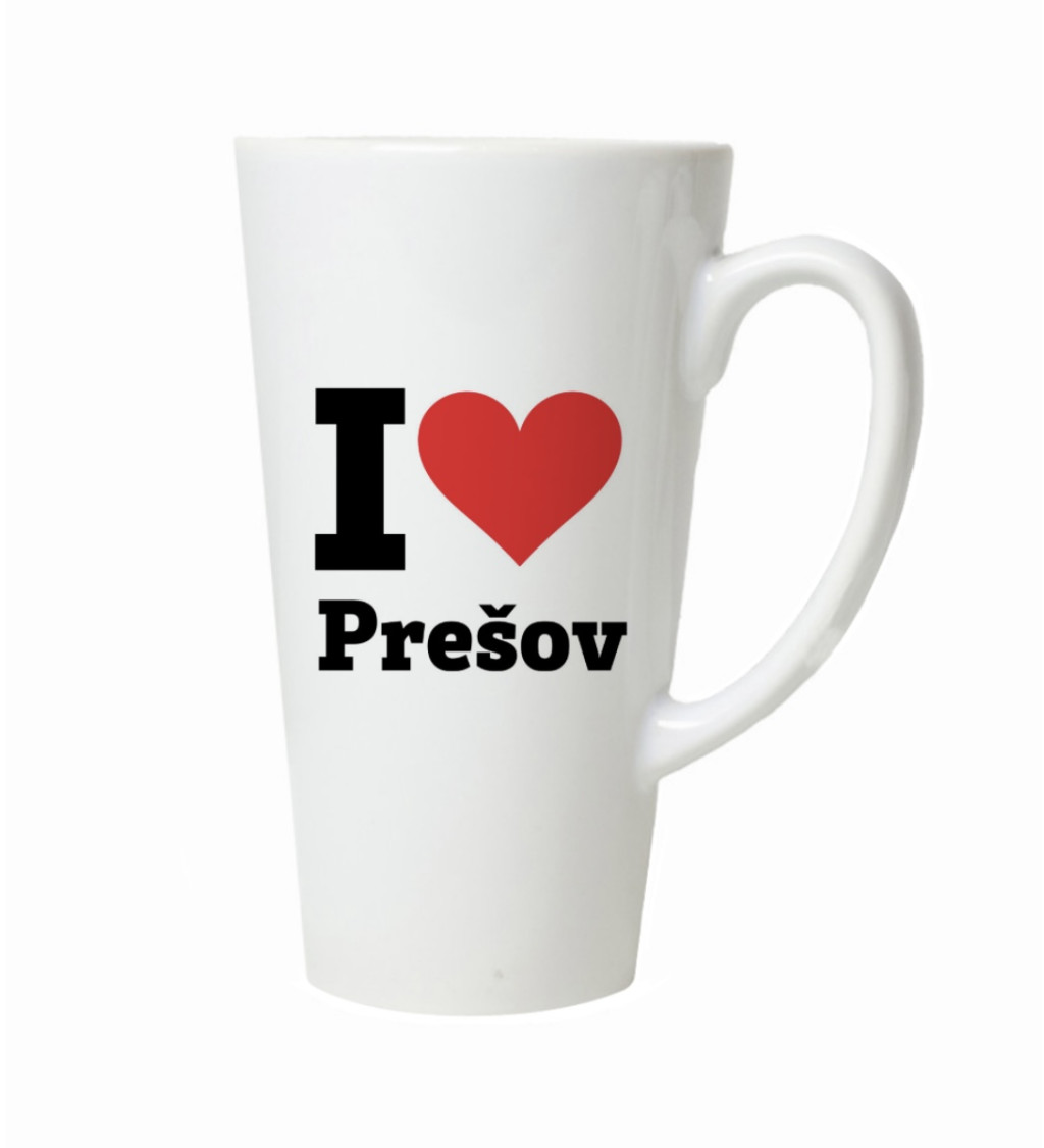 Latte hrnek I love Prešov