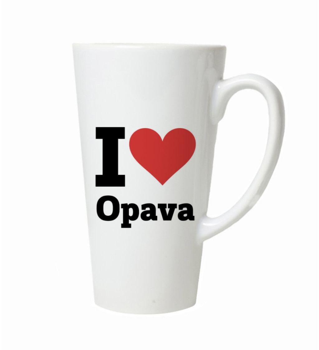 Latte hrnek I love Opava