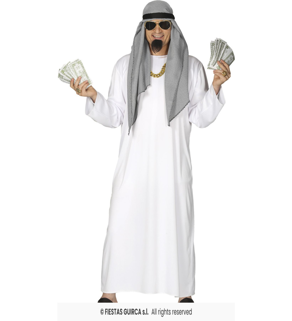 Arabský šejk: Elegantní pánský kostým
