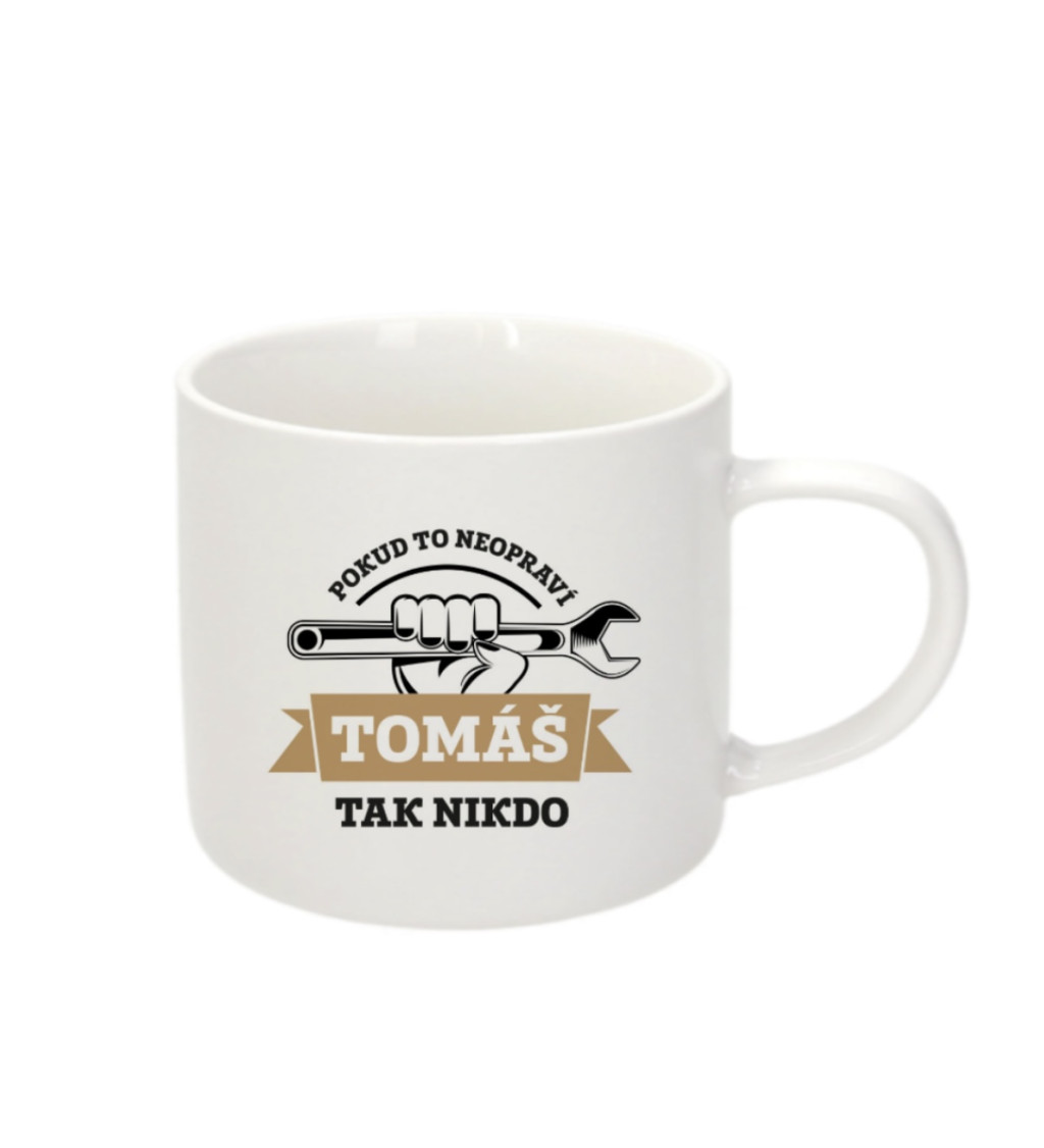 Hrnek na espresso – Pokud to neopraví Tomáš, tak nikdo