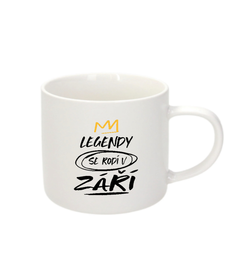 Espresso hrnek Legendy se rodí v září