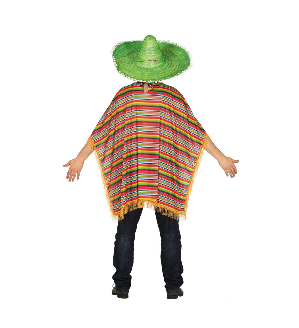 Pánský kostým Mexické poncho