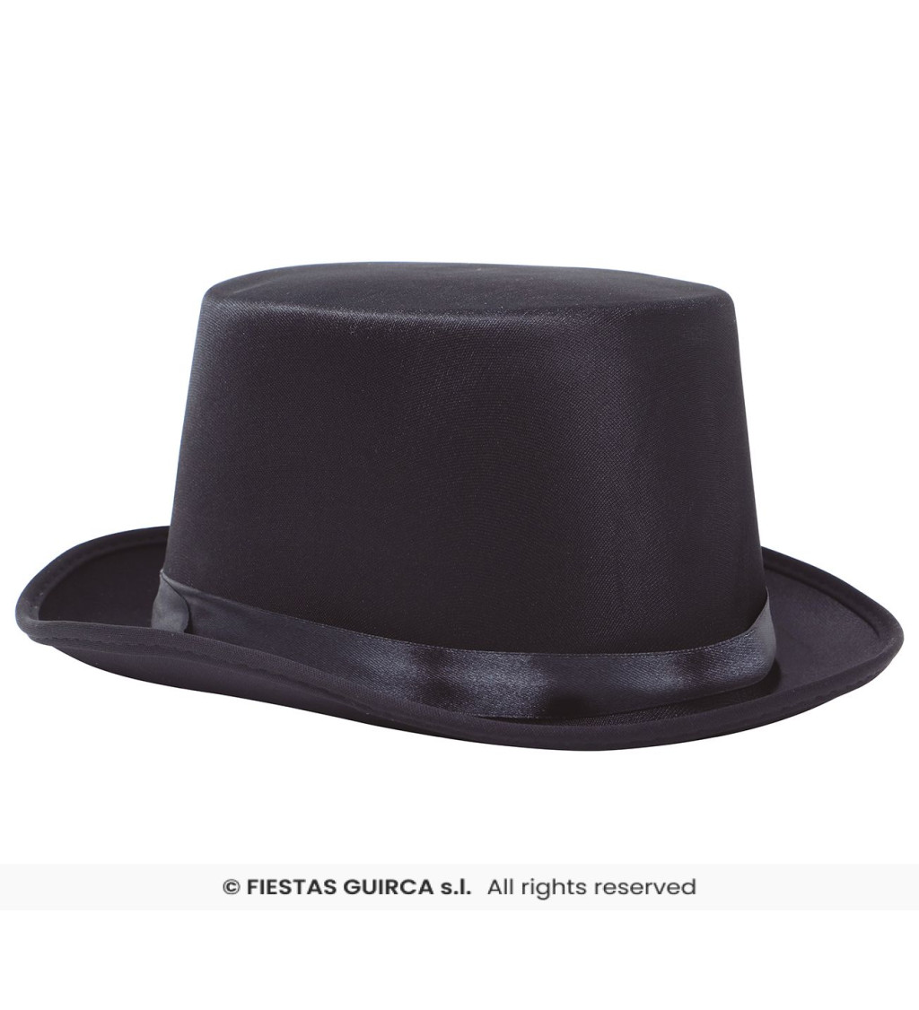 Elegantní černý cylindr