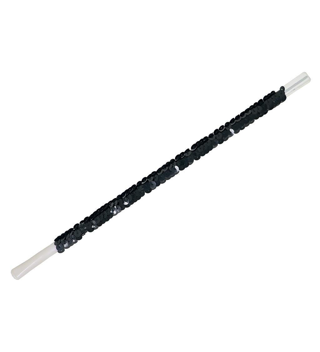 Flitrovaný držák na cigarety – černý