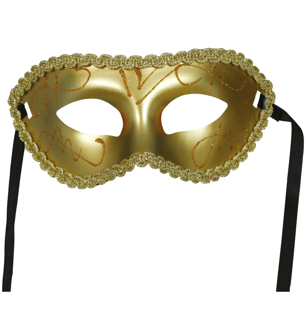 Zlatá slavnostní maska