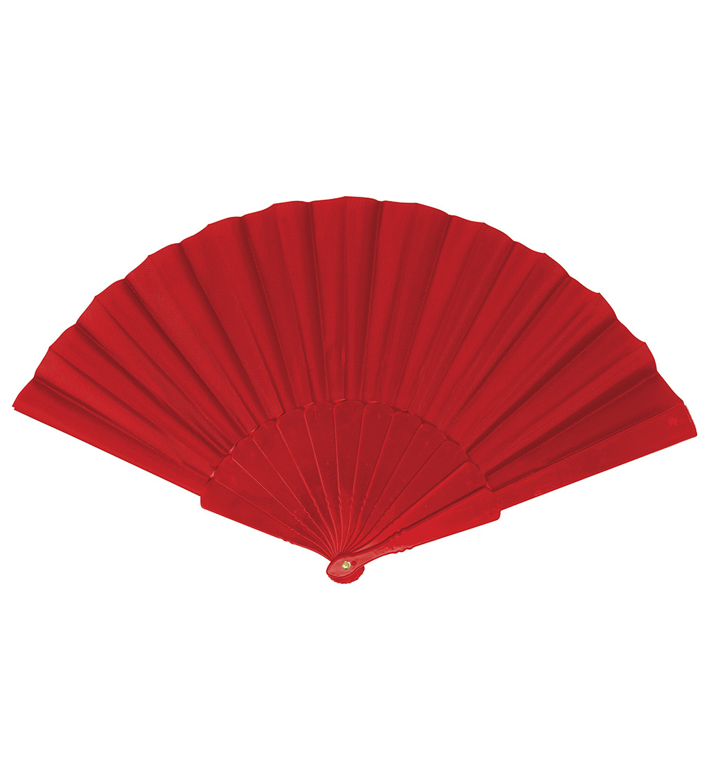Elegantní vějíř – červený
