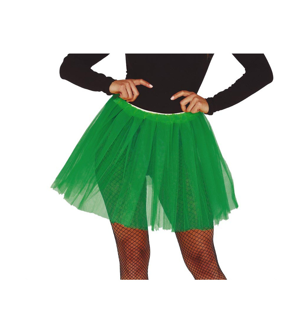 Tutu sukýnka – tmavě zelená