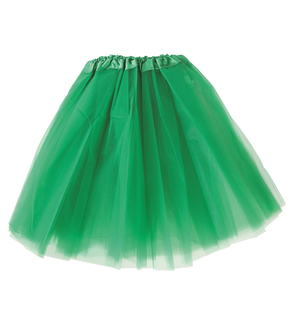 Tutu sukýnka – tmavě zelená