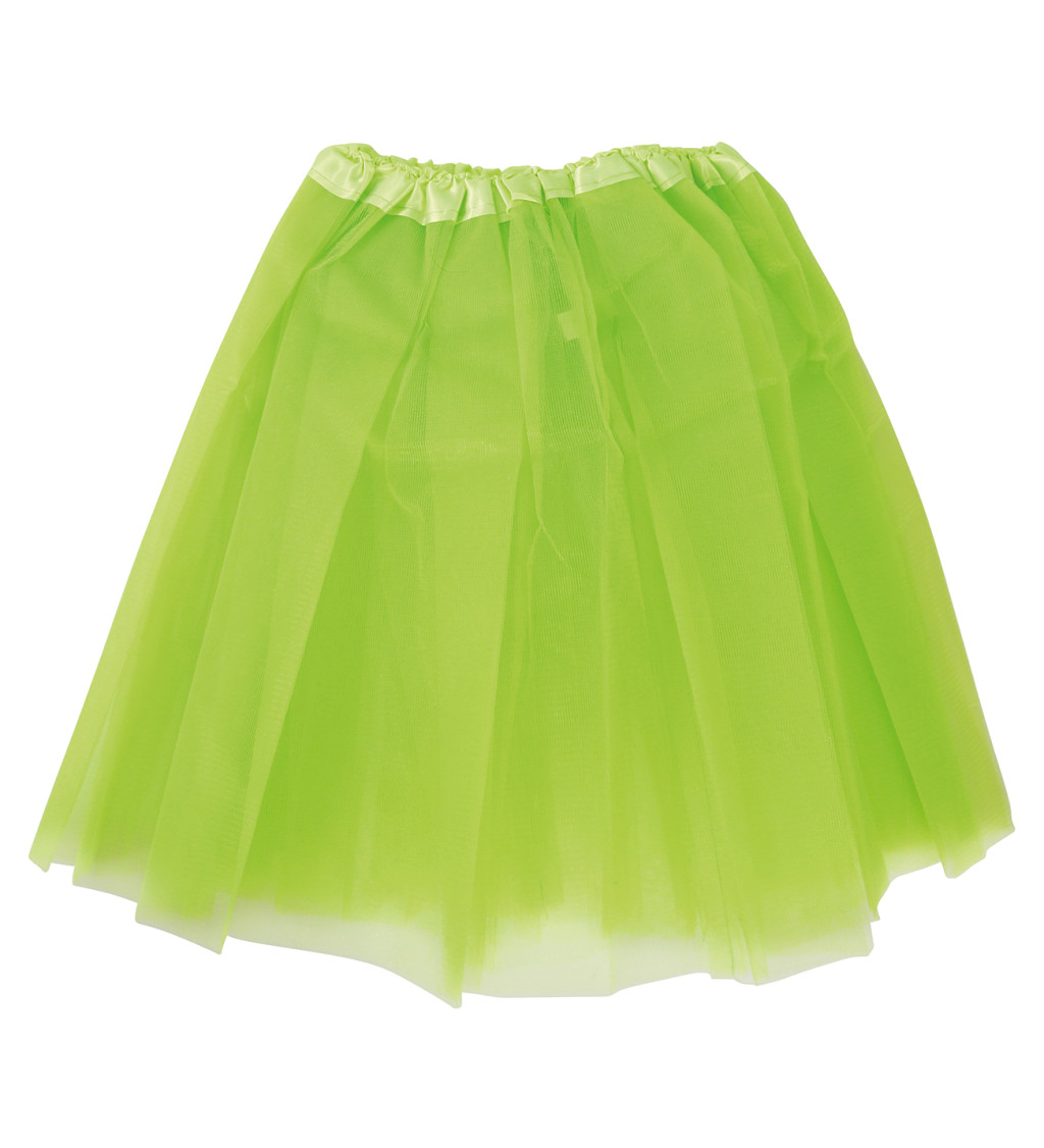 Tutu sukýnka – světle zelená