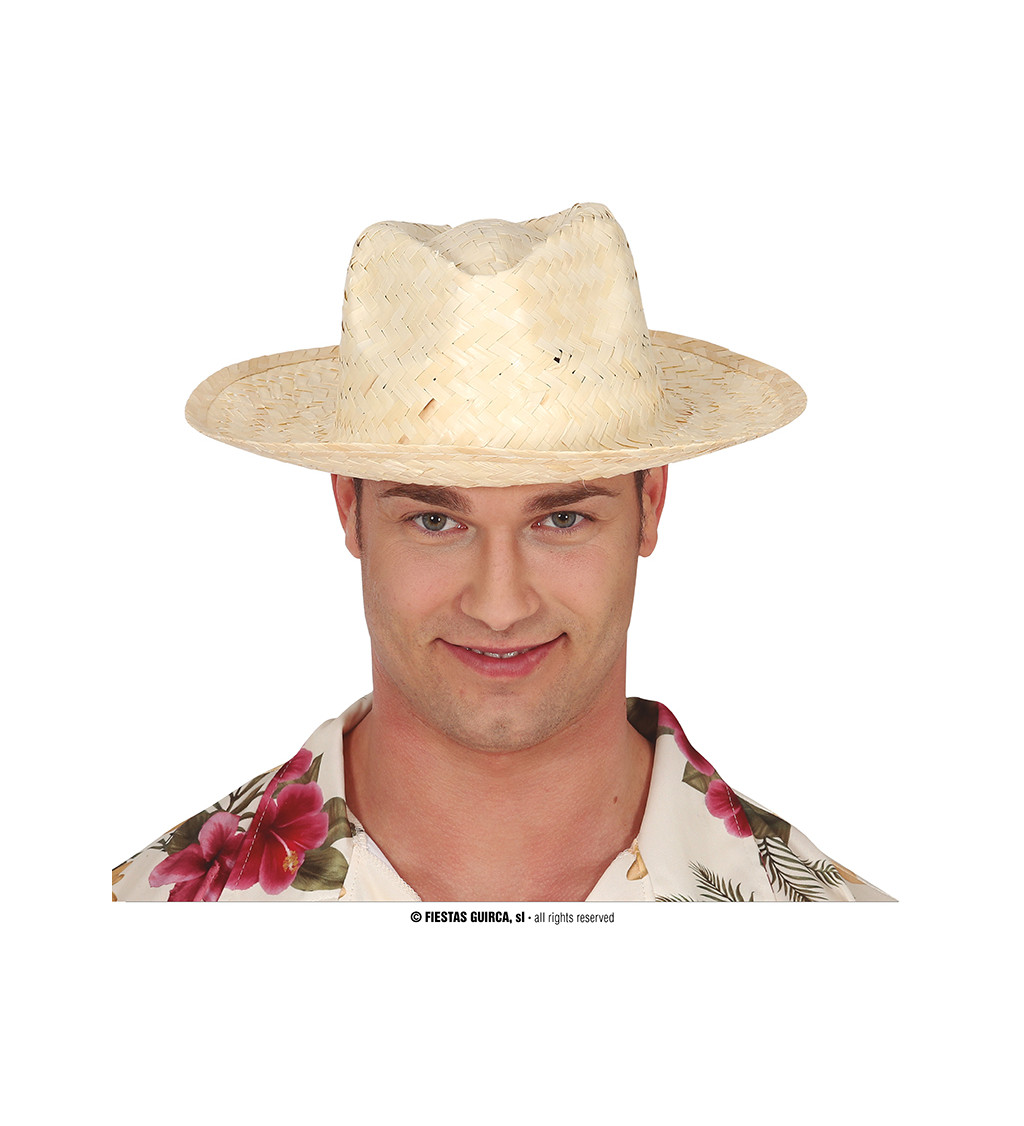 Letní slaměný klobouk