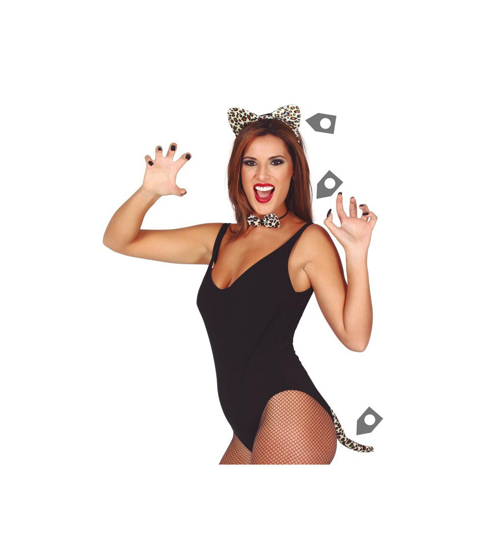 Leopard – hnědá sada pro dospělé