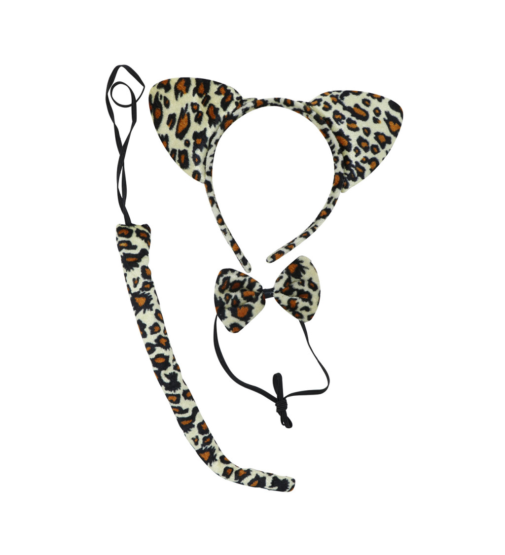 Leopard – hnědá sada pro dospělé