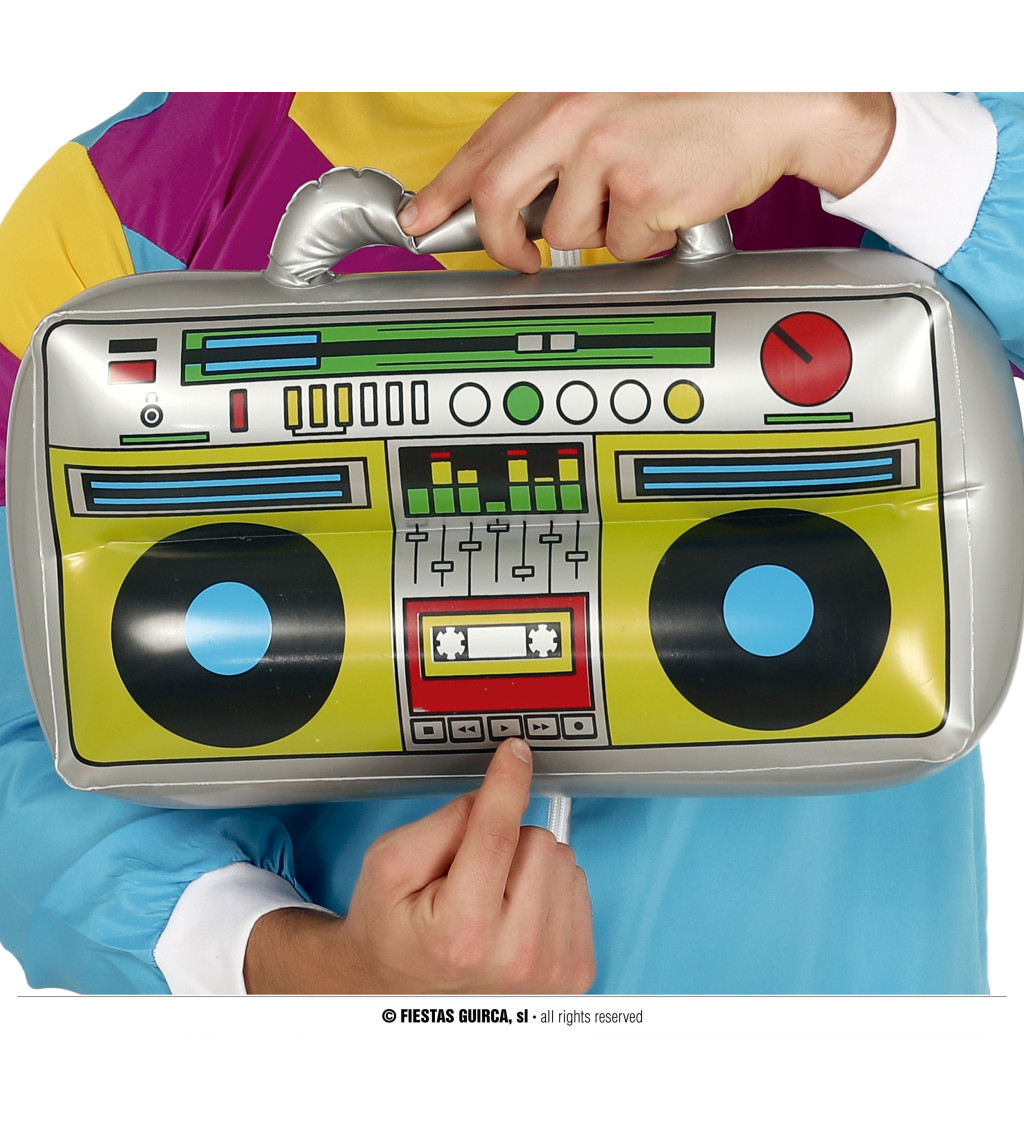 Nafukovací rádio 40×20 cm