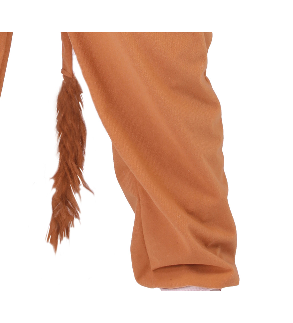 Pánský kostým Lev s kapucí