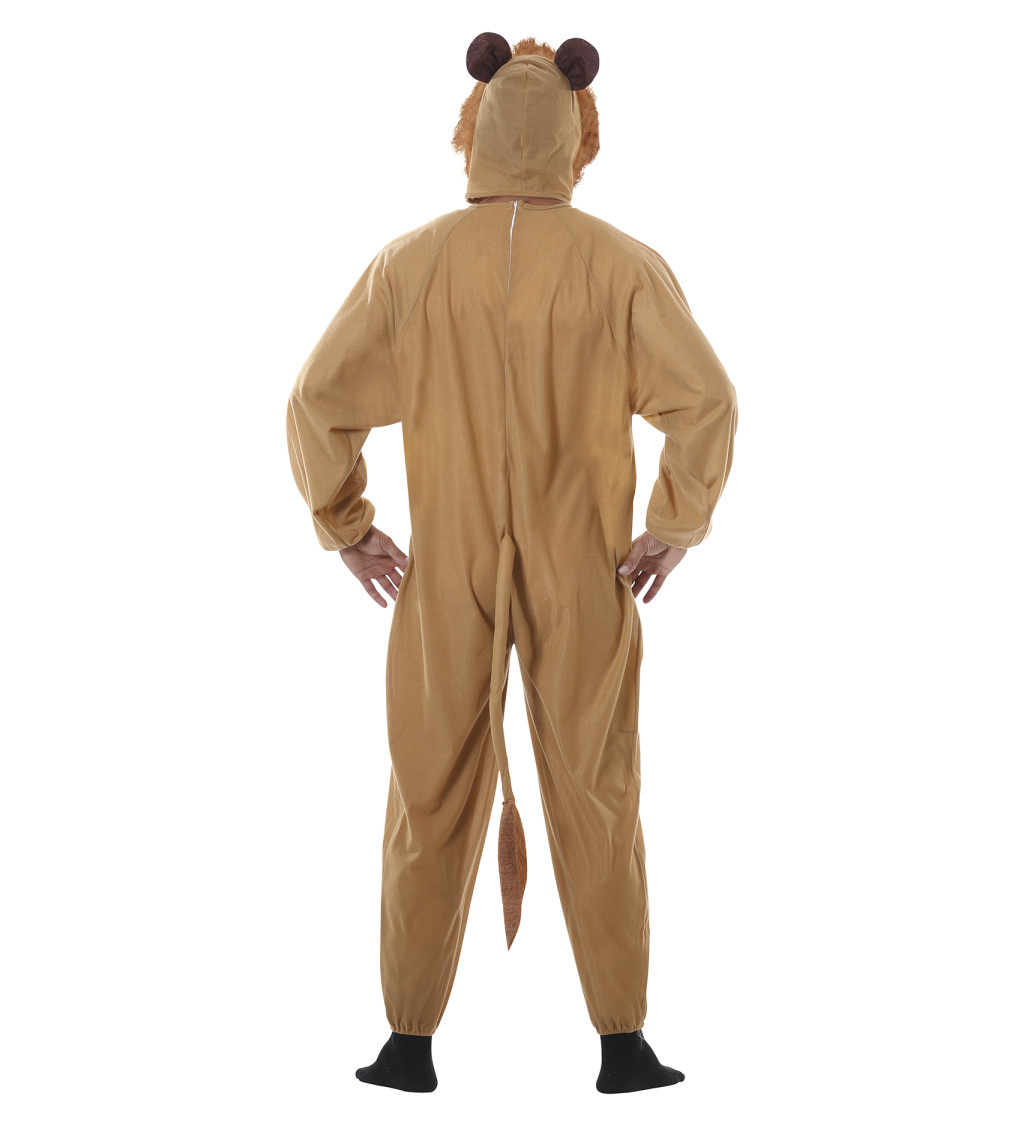 Pánský kostým Lev s kapucí