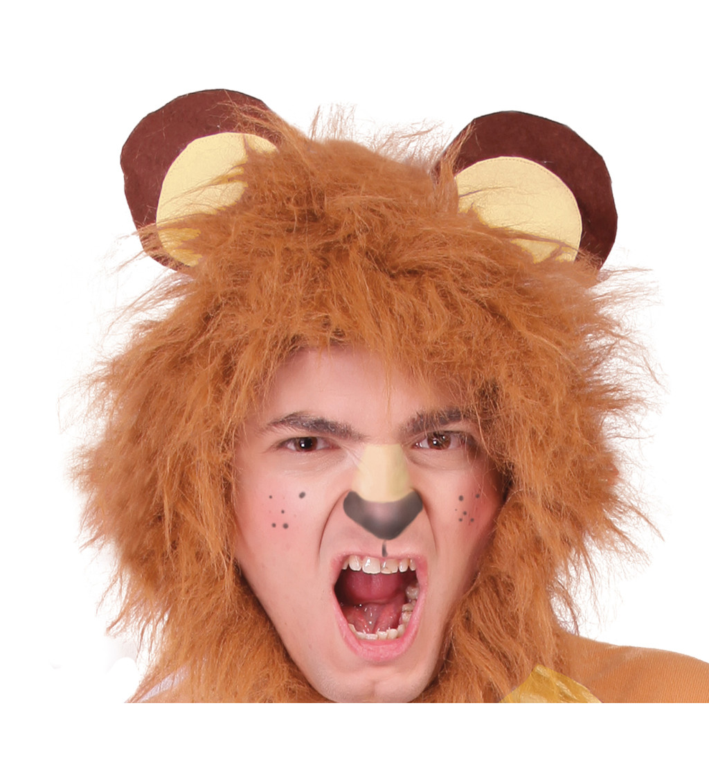 Pánský kostým Lev s kapucí