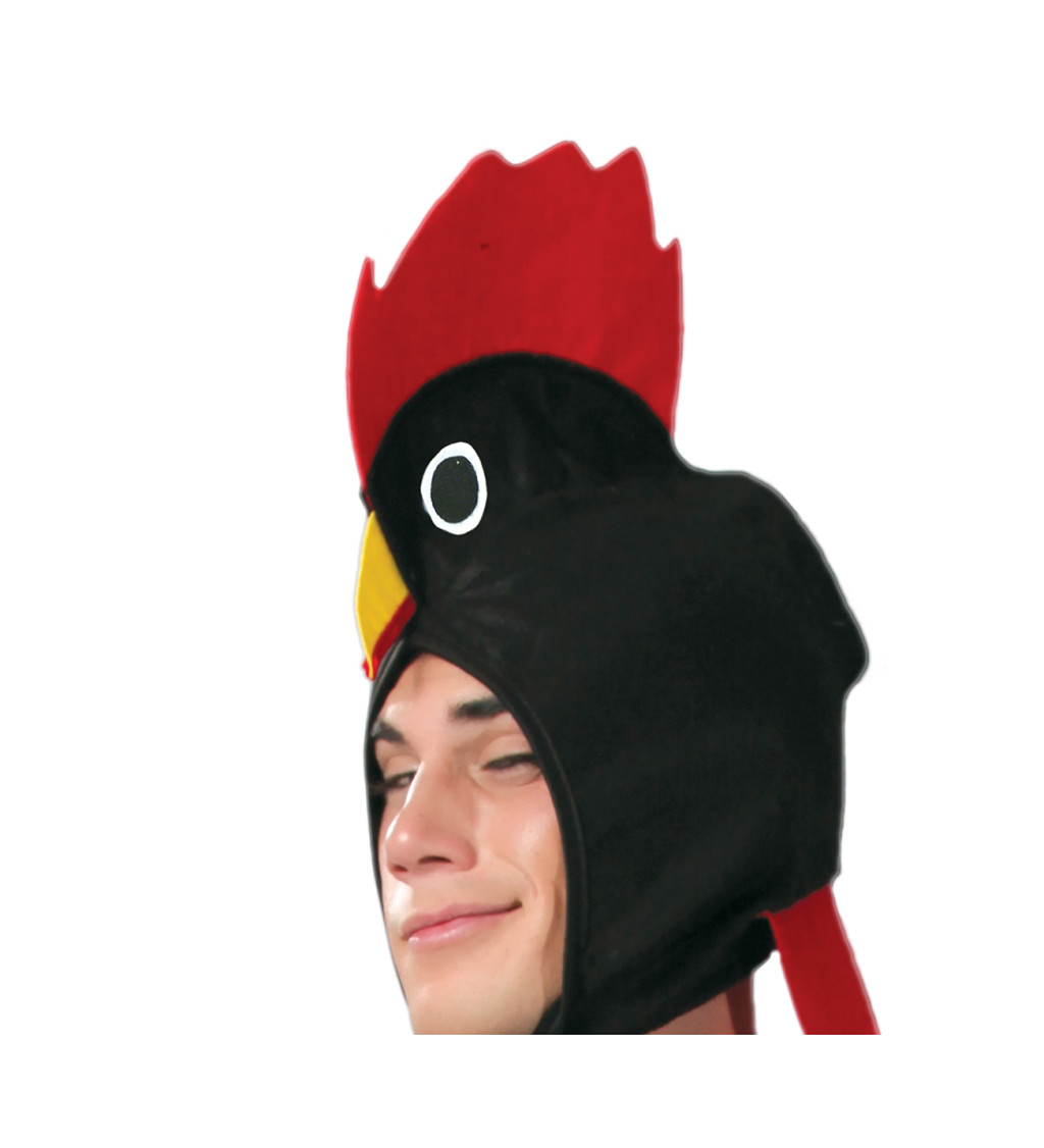 Pánský kostým Kohout: Overal s čepicí a detaily