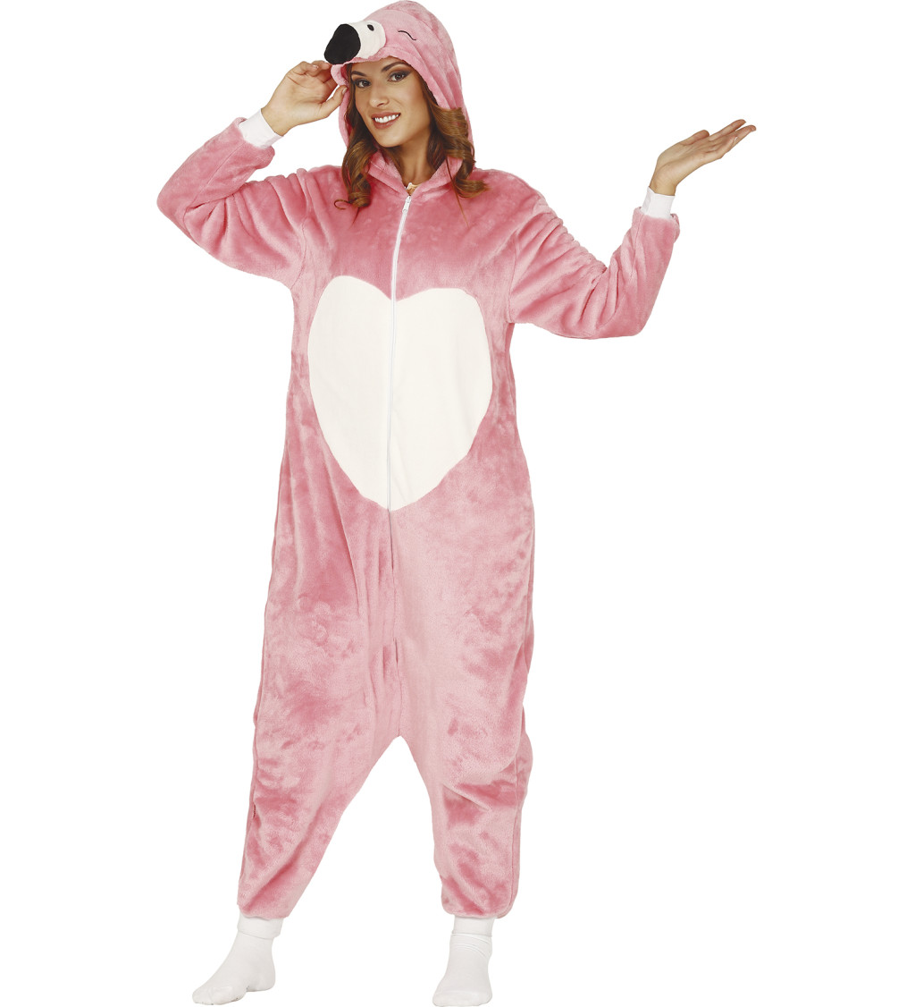 Dámský overal Plameňák