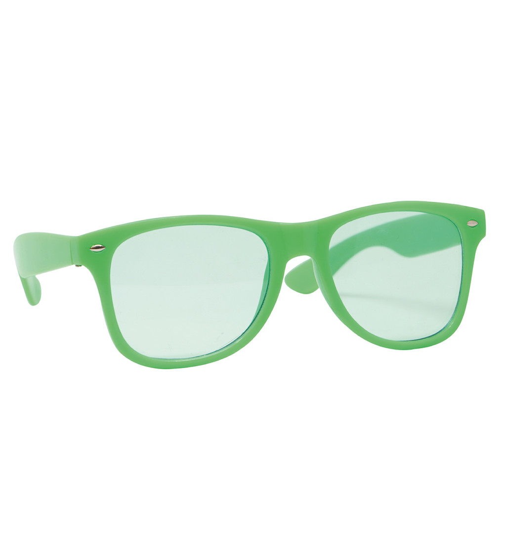 Brýle – zelená skla