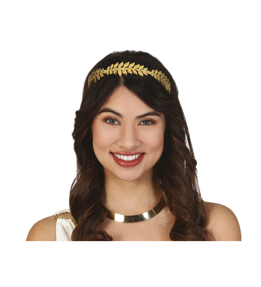 Římská čelenka – zlatá