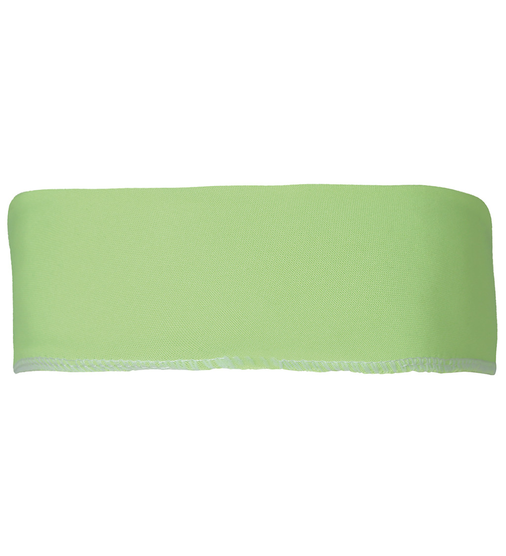 Retro čelenka – neonově zelená
