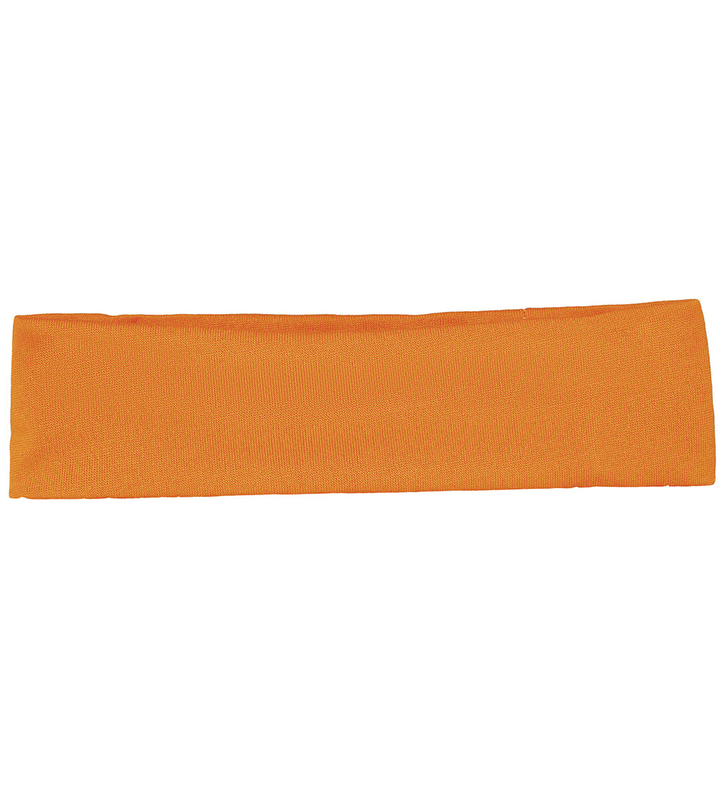 Retro čelenka – neonově oranžová