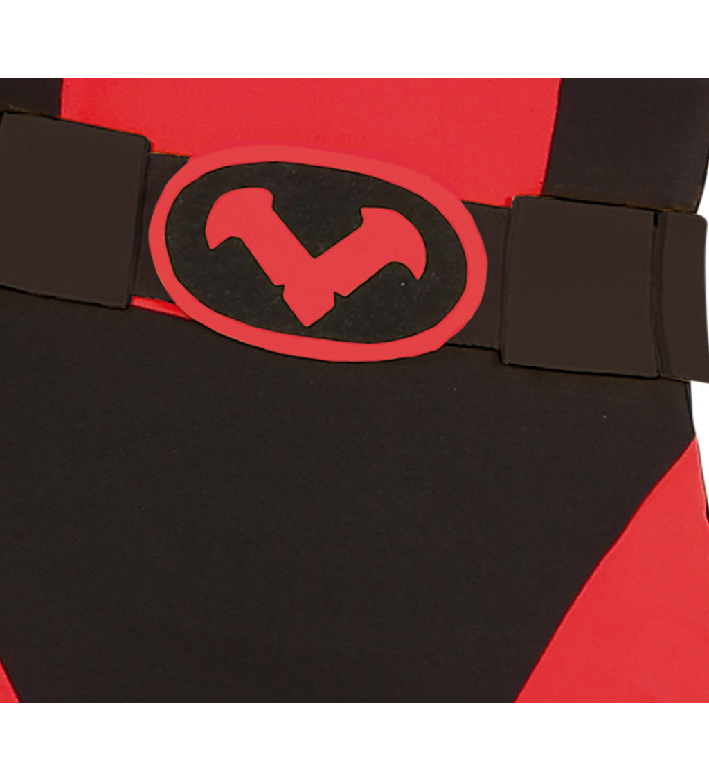 Dámský kostým Antihrdinka: Originální overal s kapucí a páskem