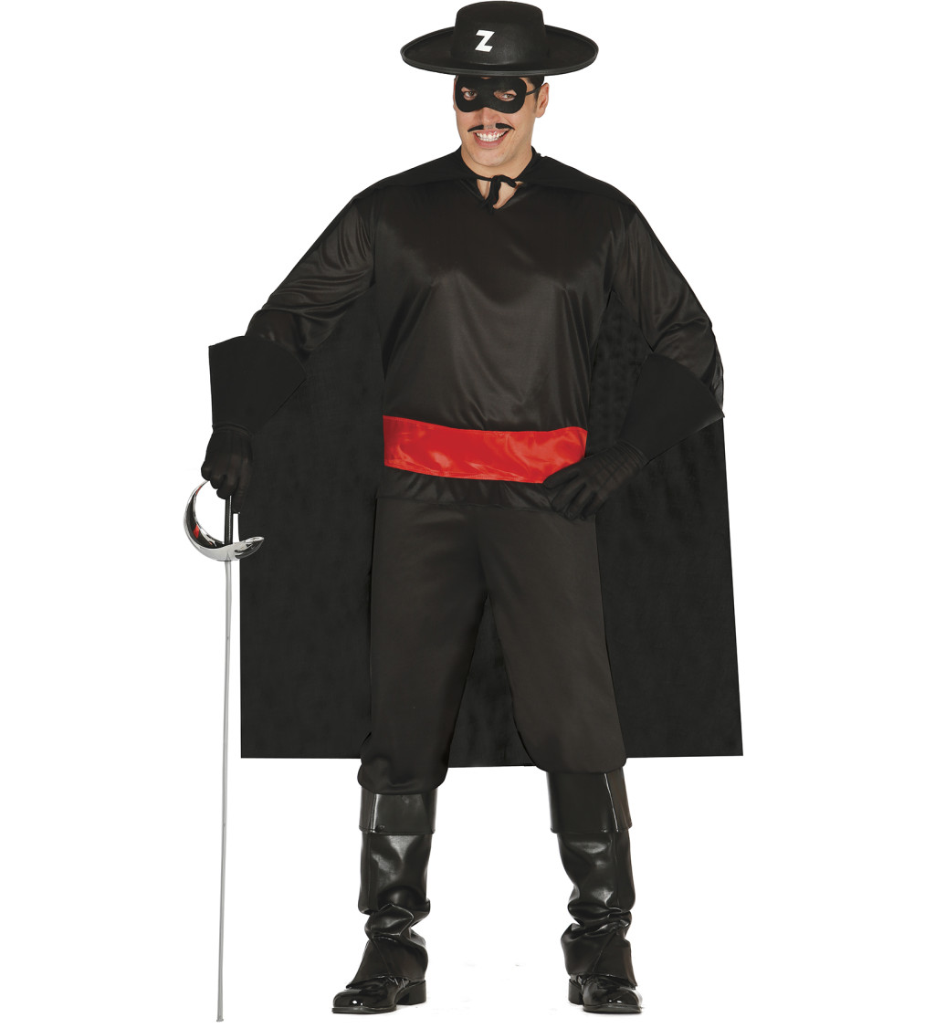 Hrdinský pánský kostým v temném stylu