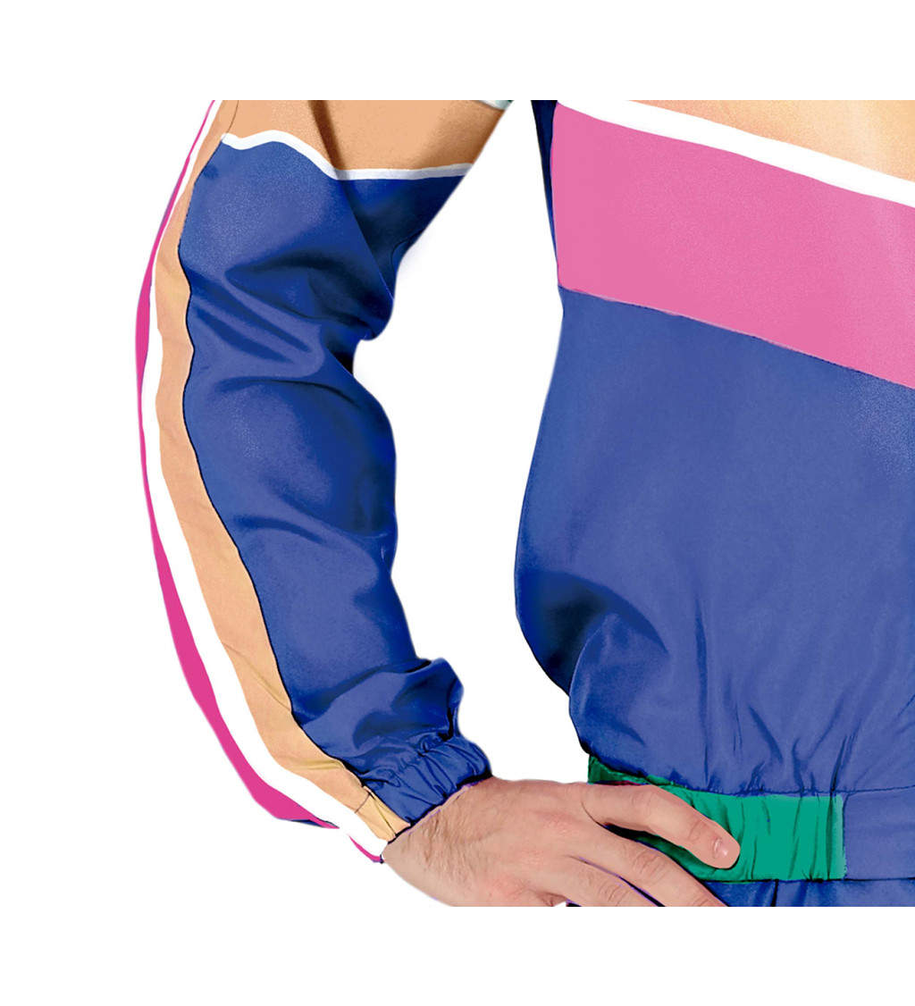 Sportovní kostým v gymnastickém stylu pro muže