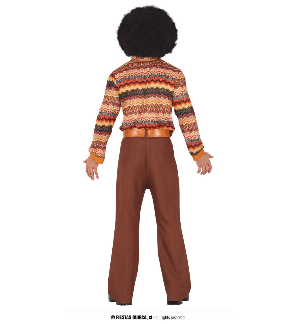 Retro outfit inspirovaný 70. lety pro muže