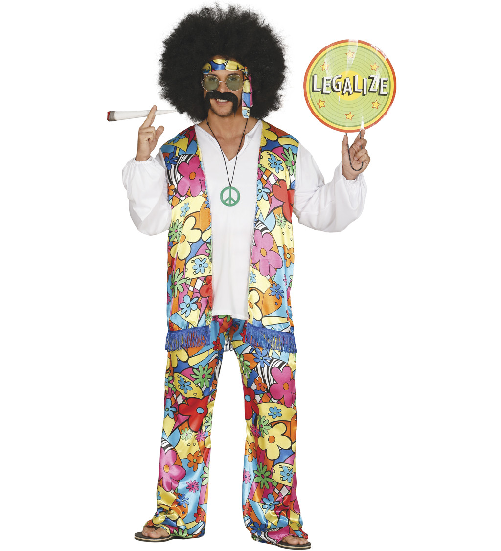 Pánský kostým ve stylu květinové éry