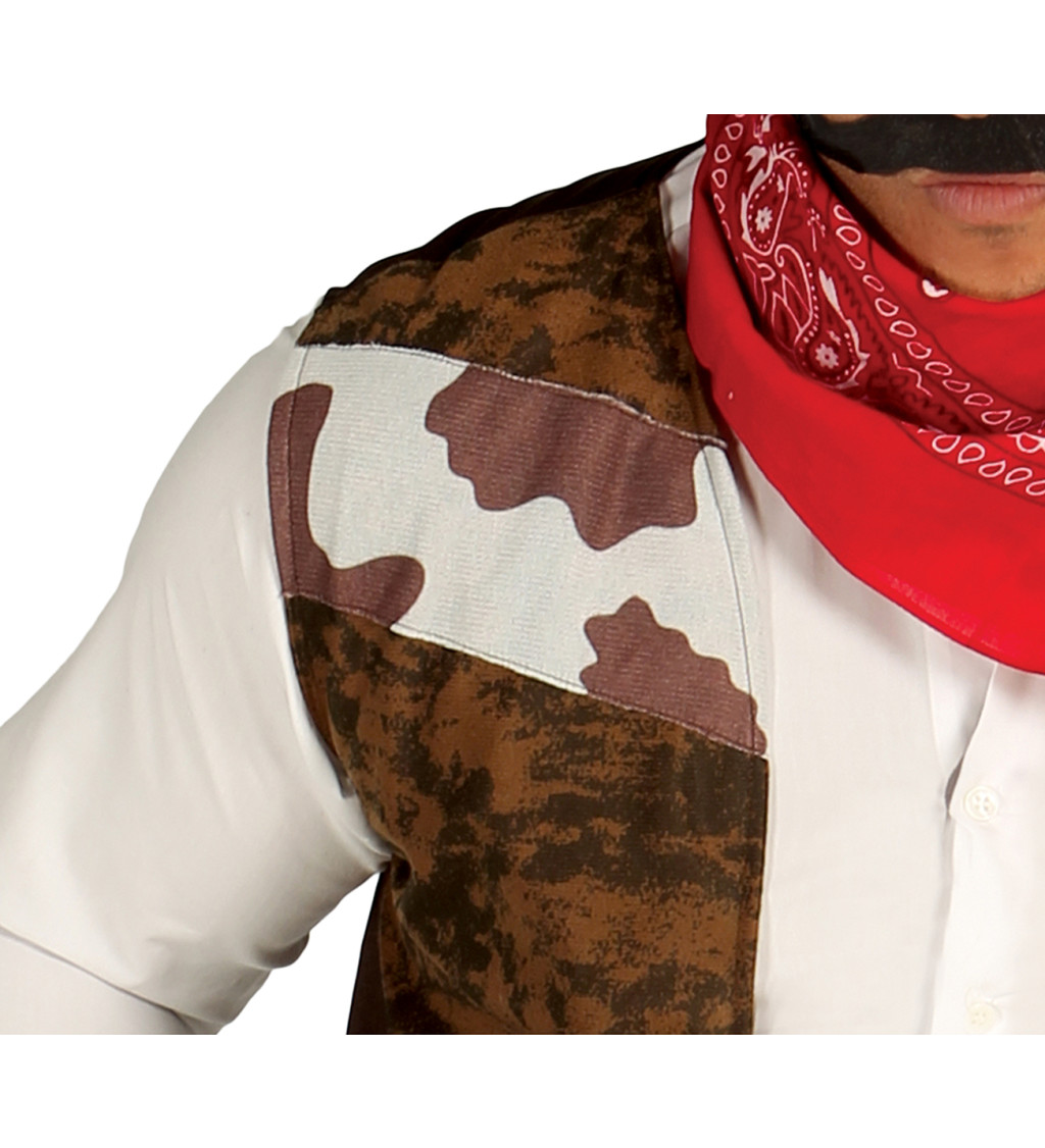 Pánský kostým divokého kovboje