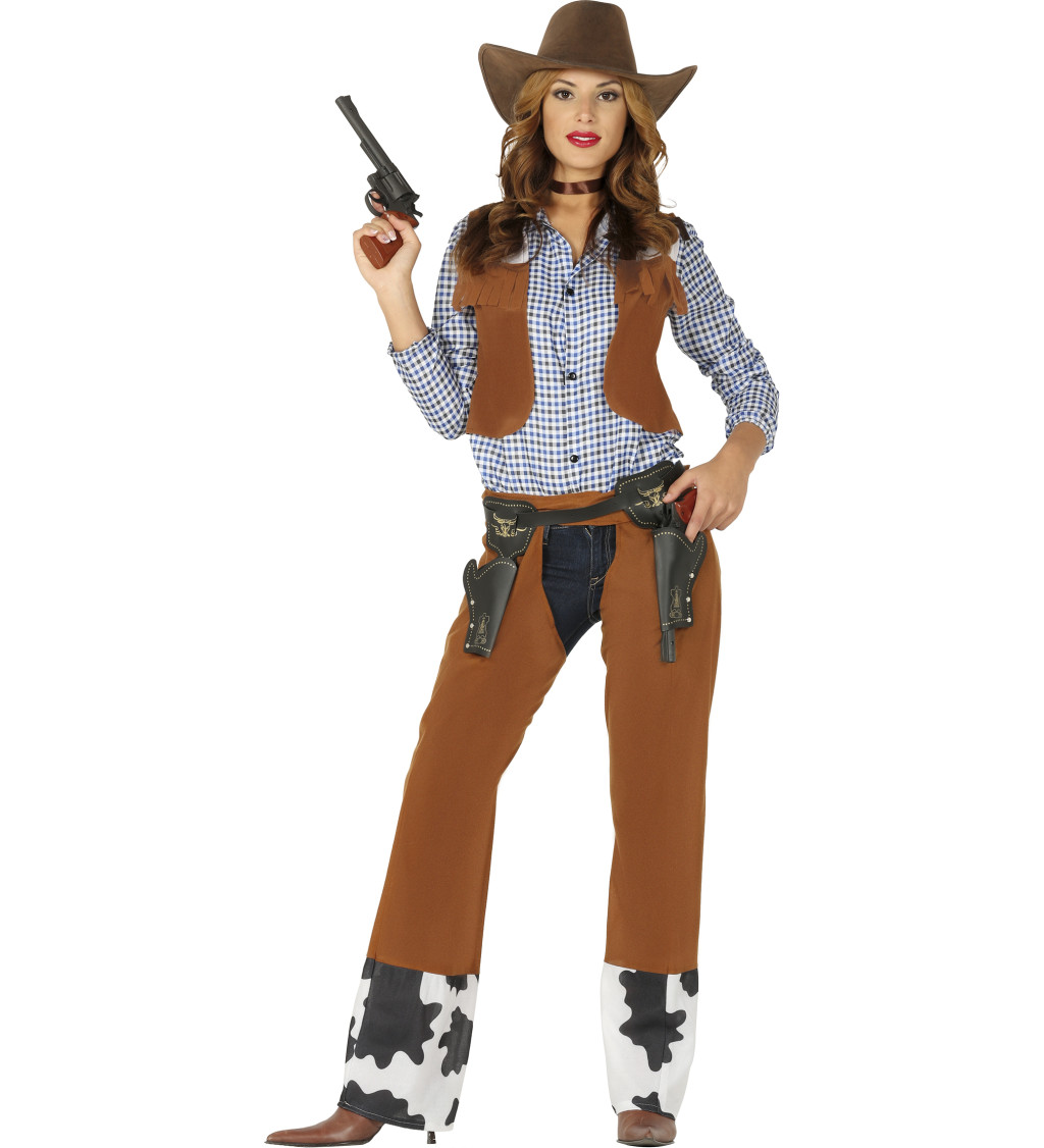 Dámský kostým kovbojské dívky