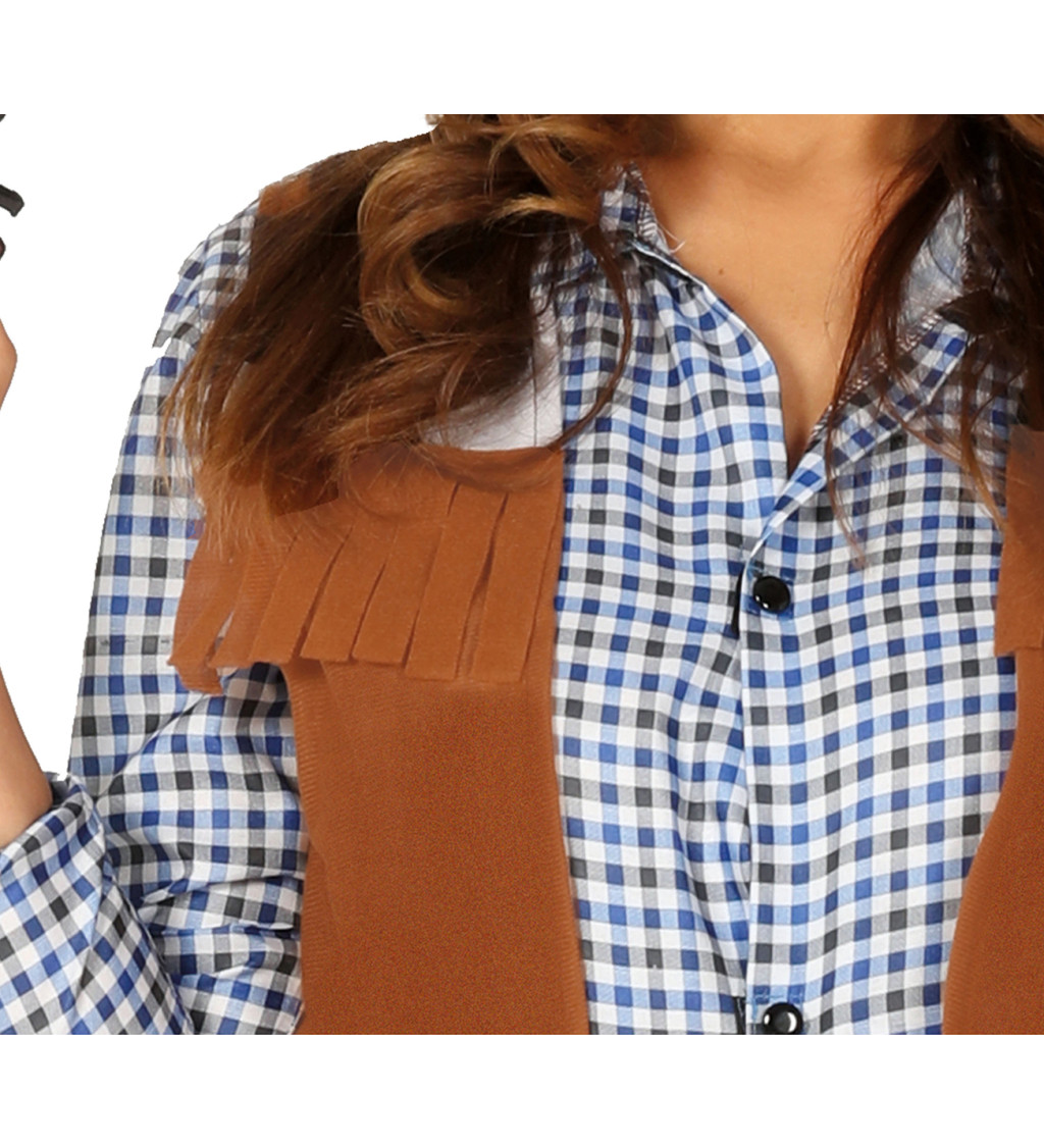 Dámský kostým kovbojské dívky