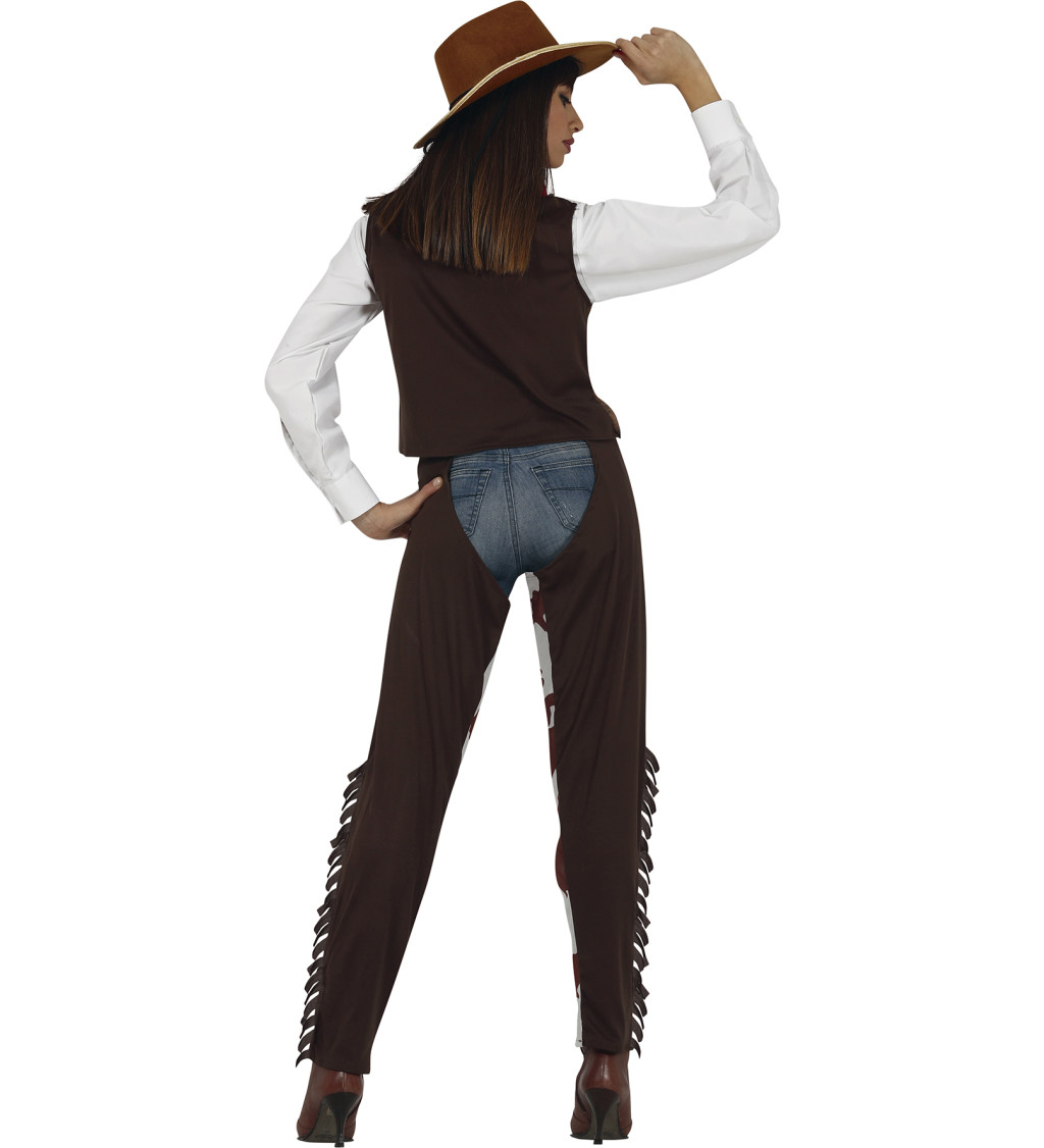 Dámský kostým kovbojky