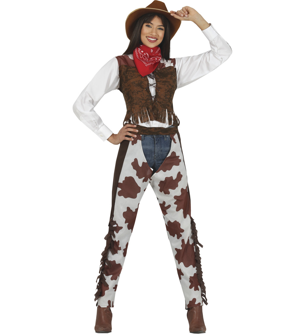 Dámský kostým kovbojky