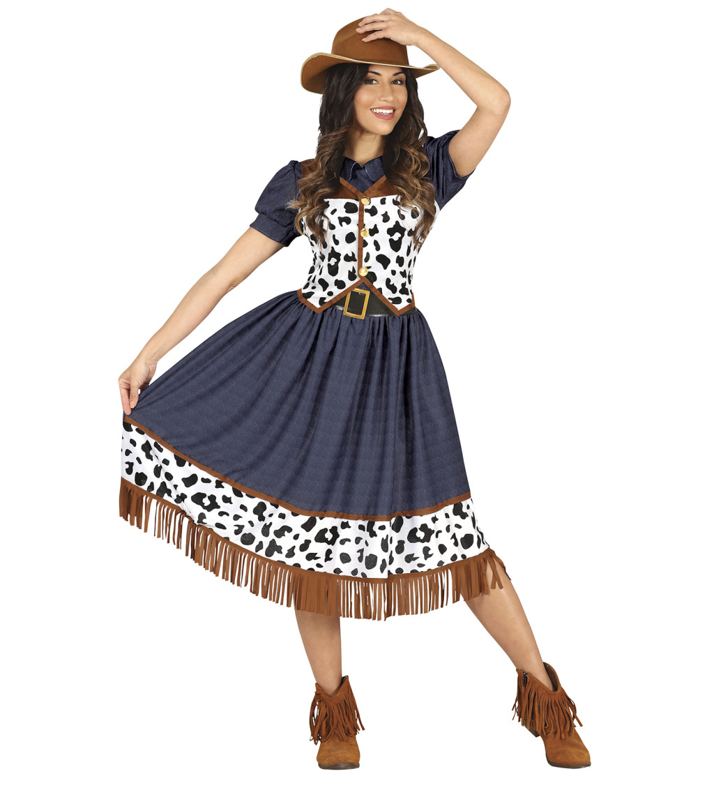 Dámský kostým kovbojky