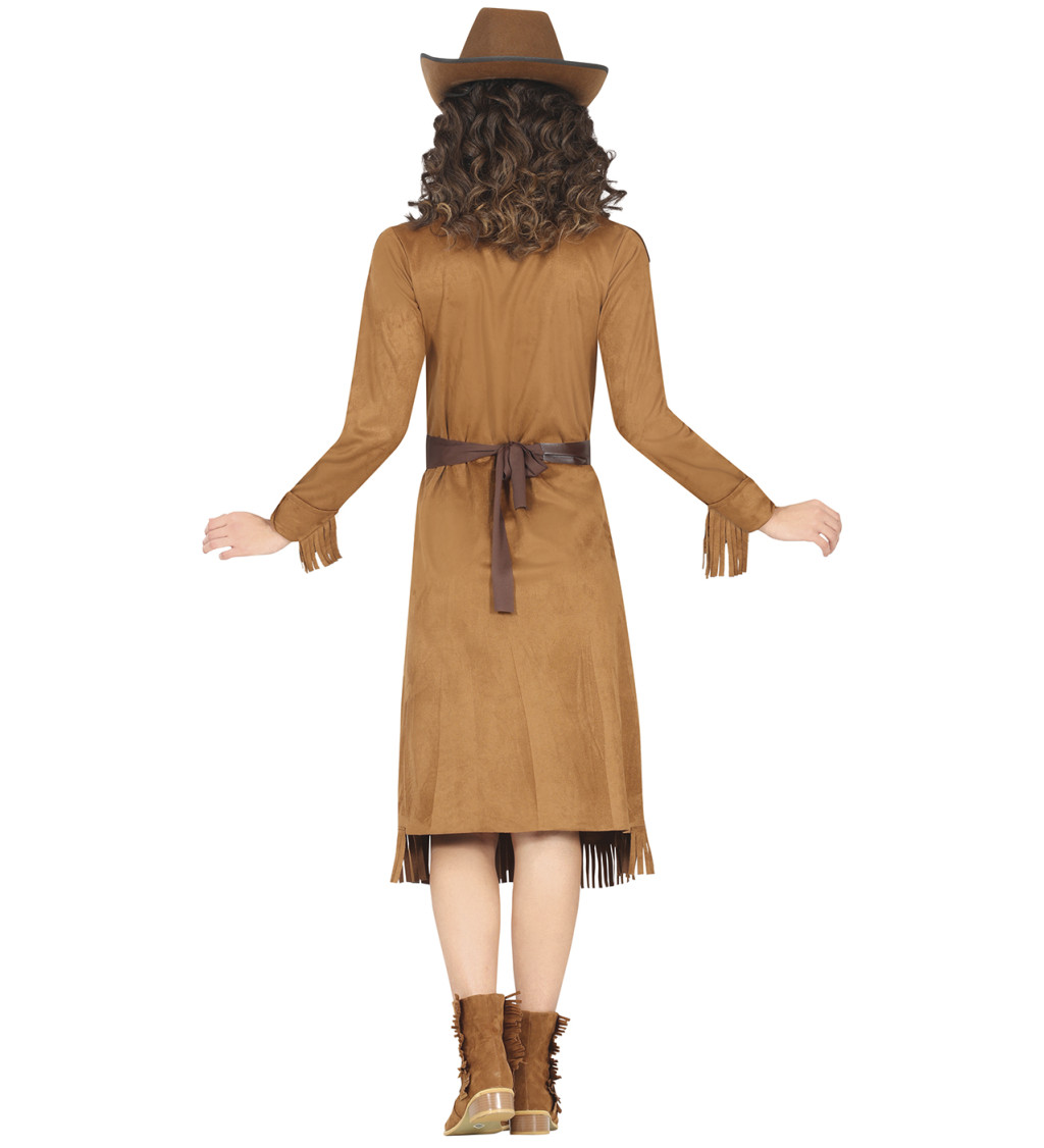 Dámský kostým westernové dívky