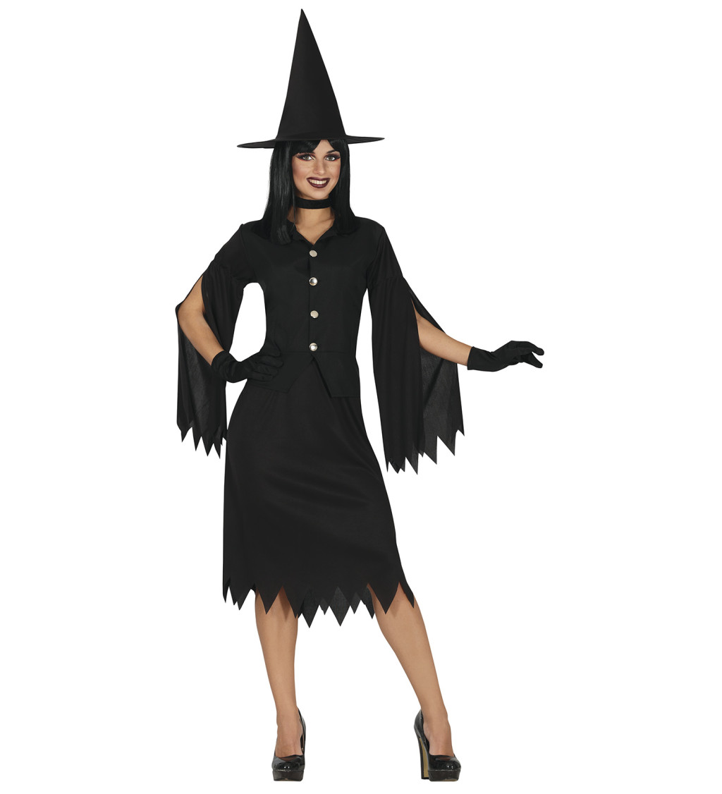 Dámský kostým čarodějnice