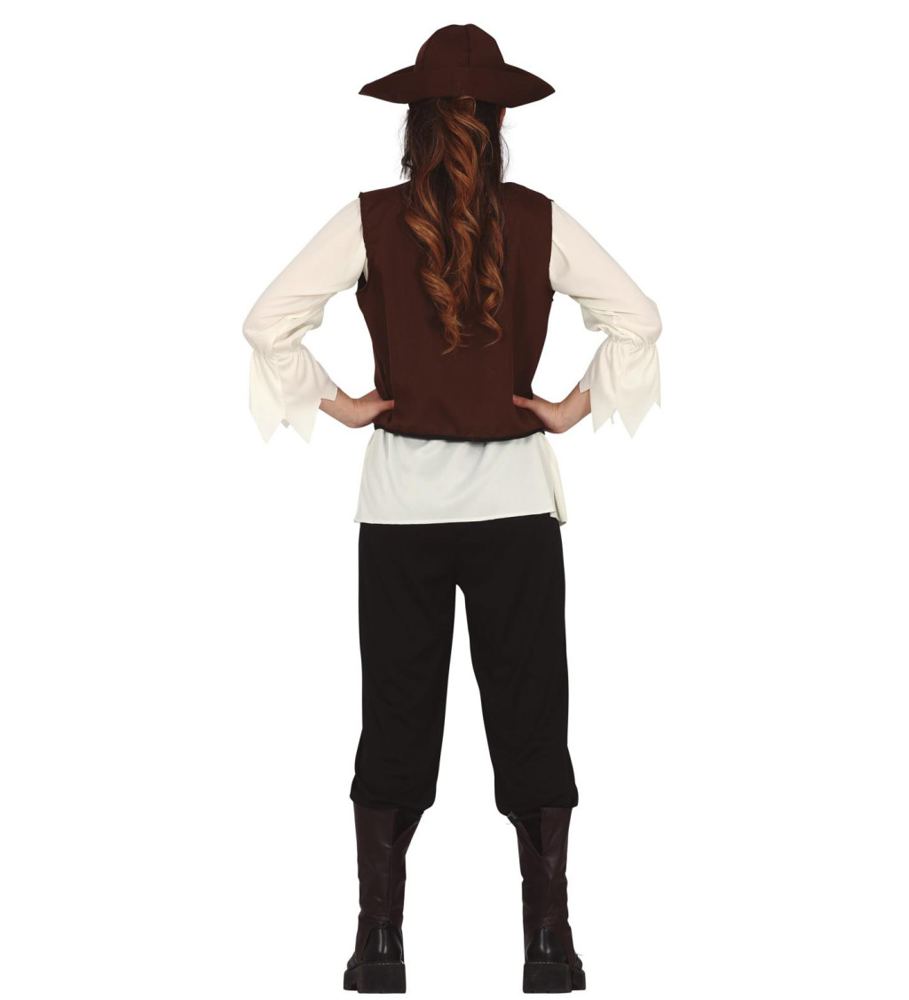 Dámský kostým královny pirátů