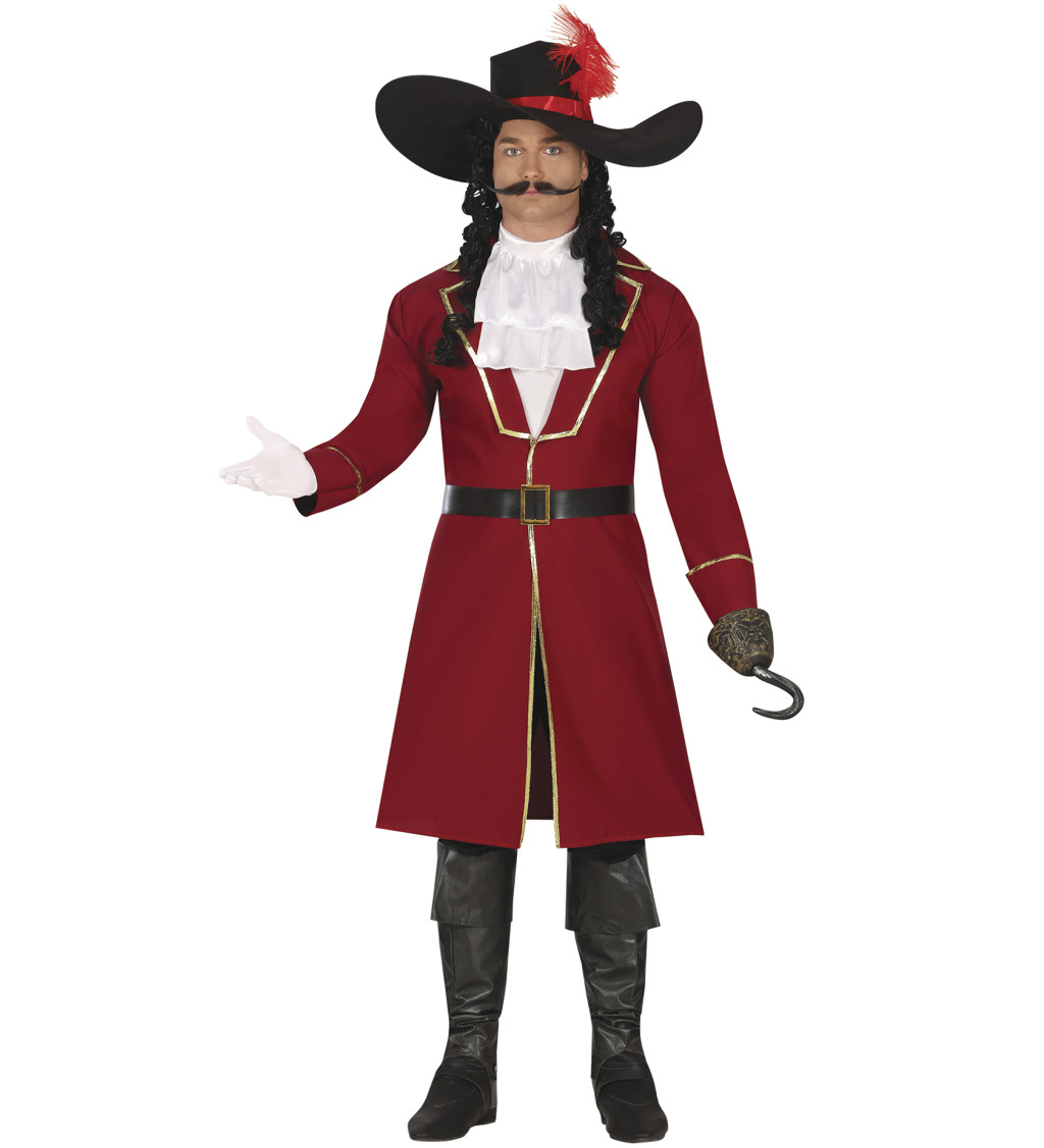 Pánský kostým pirátského kapitána